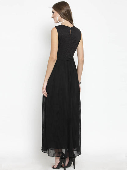 Women Pleated maxi dress