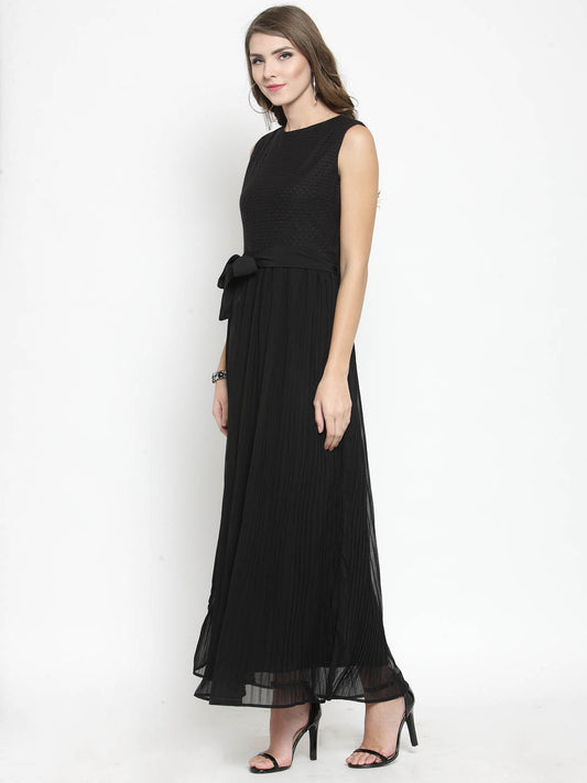 Women Pleated maxi dress