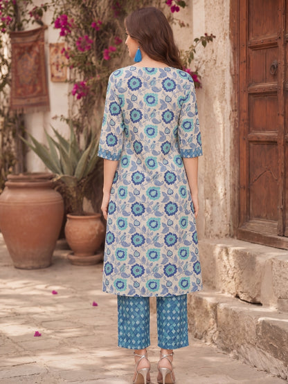 Cotton  Straight Fit  Kurta