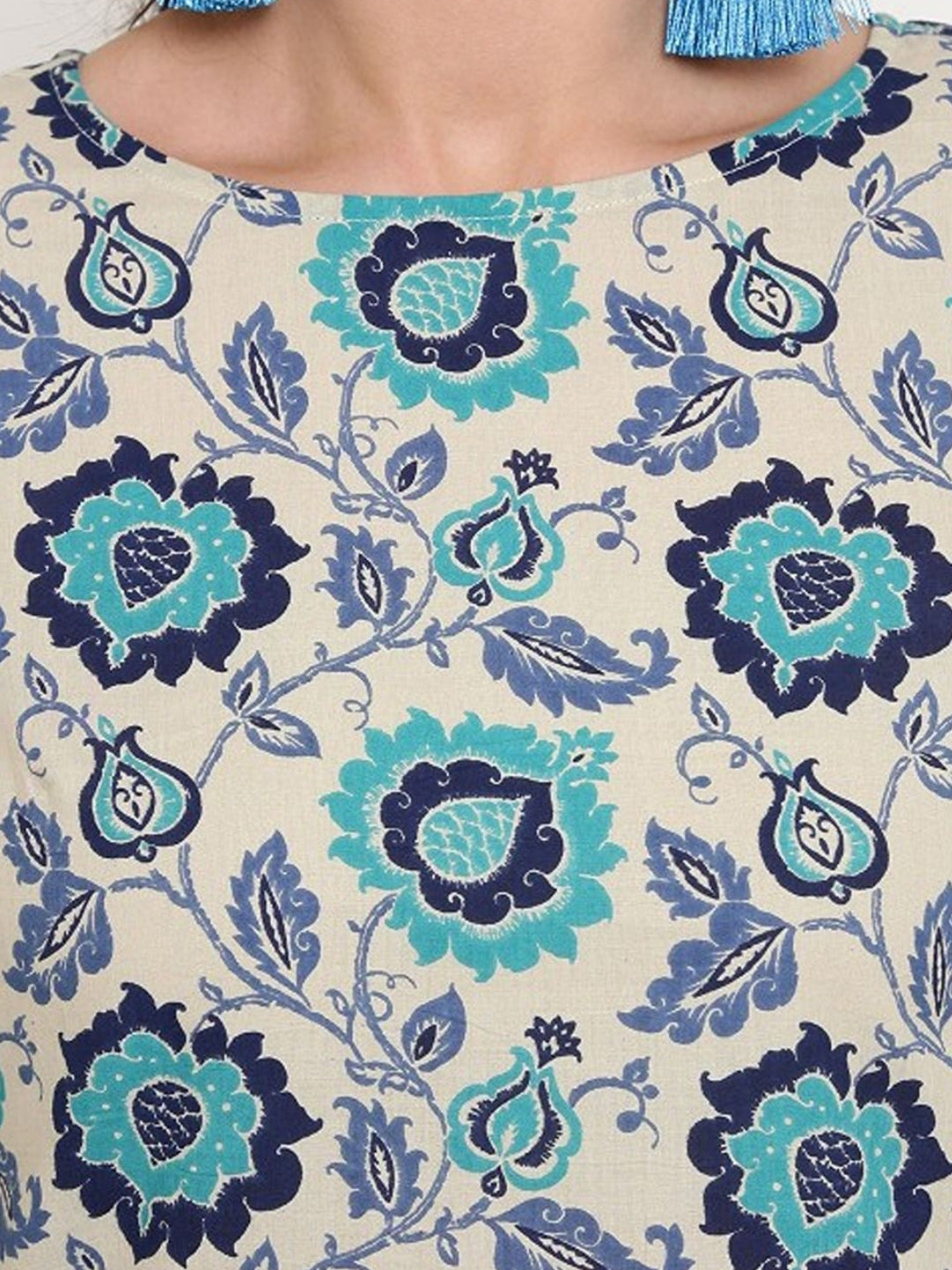 Cotton  Straight Fit  Kurta