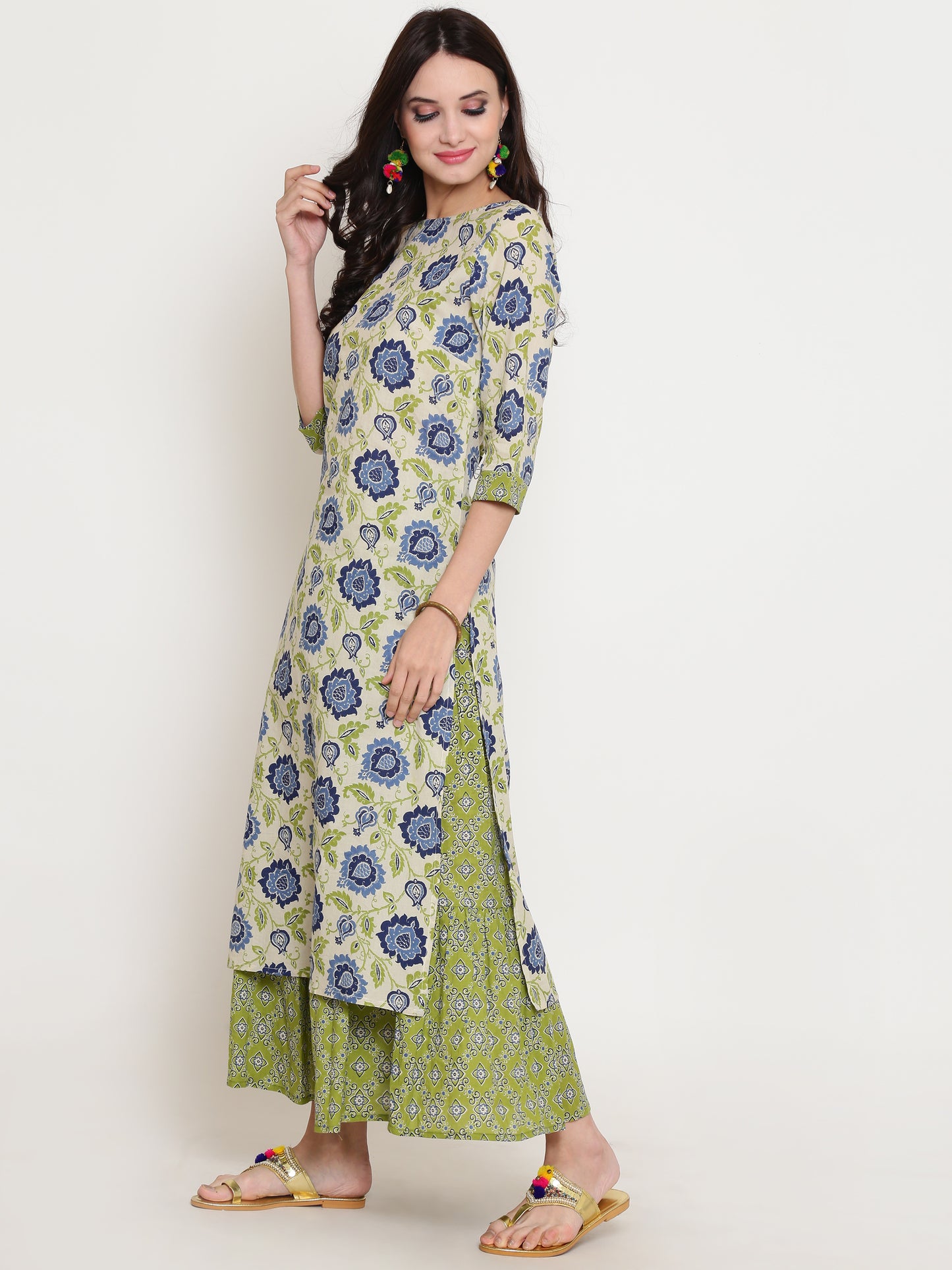 Printed Straight Kurta