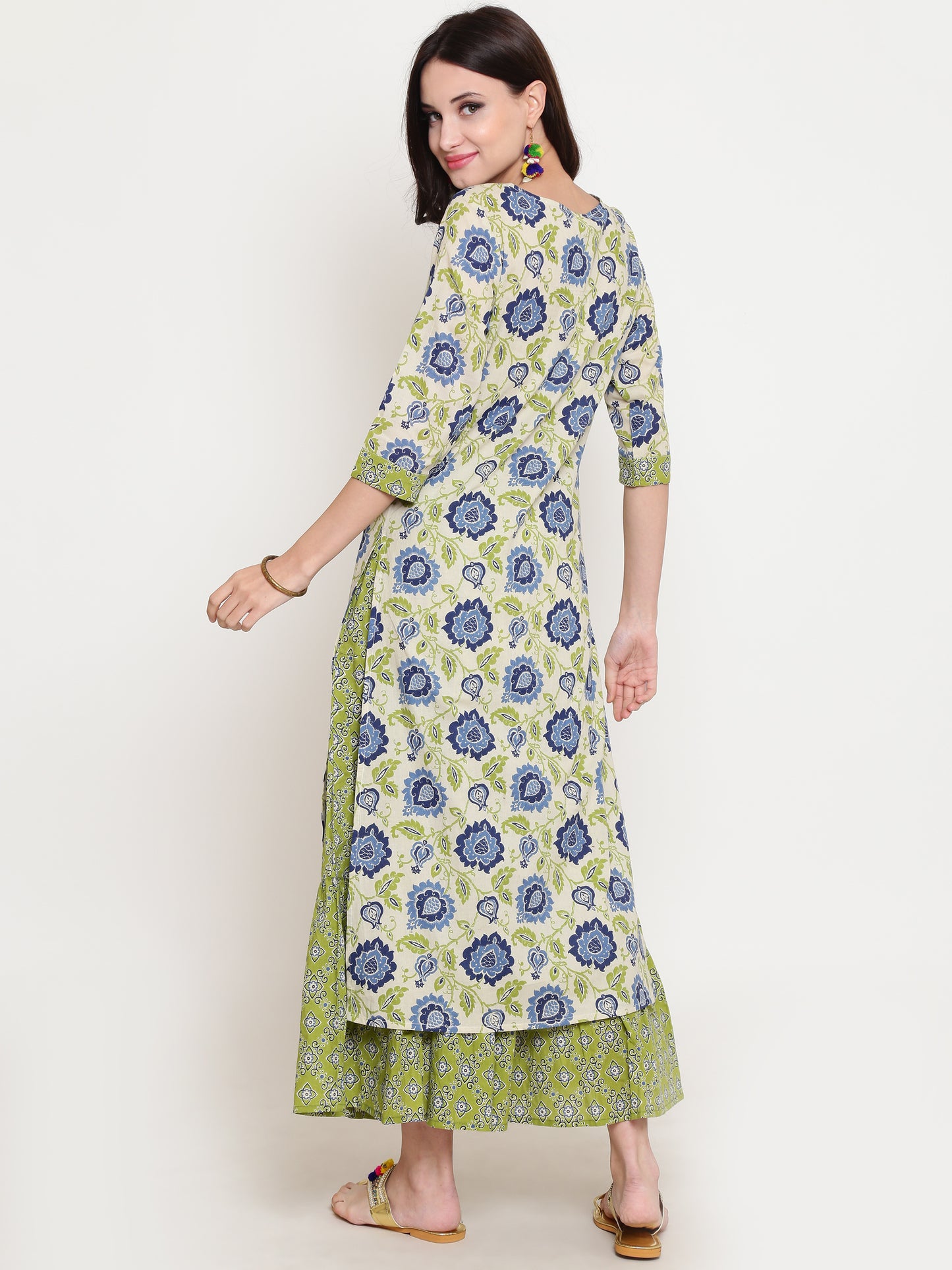 Printed Straight Kurta