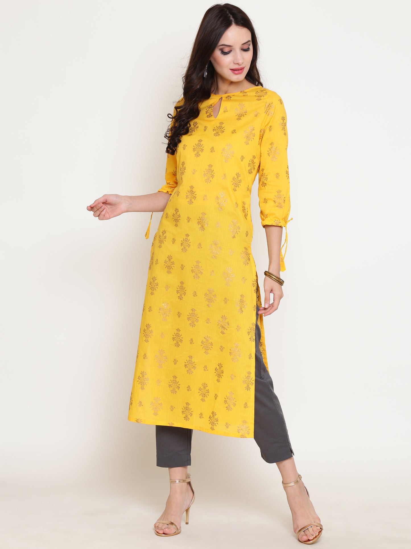 Straight kurta With Palazzo