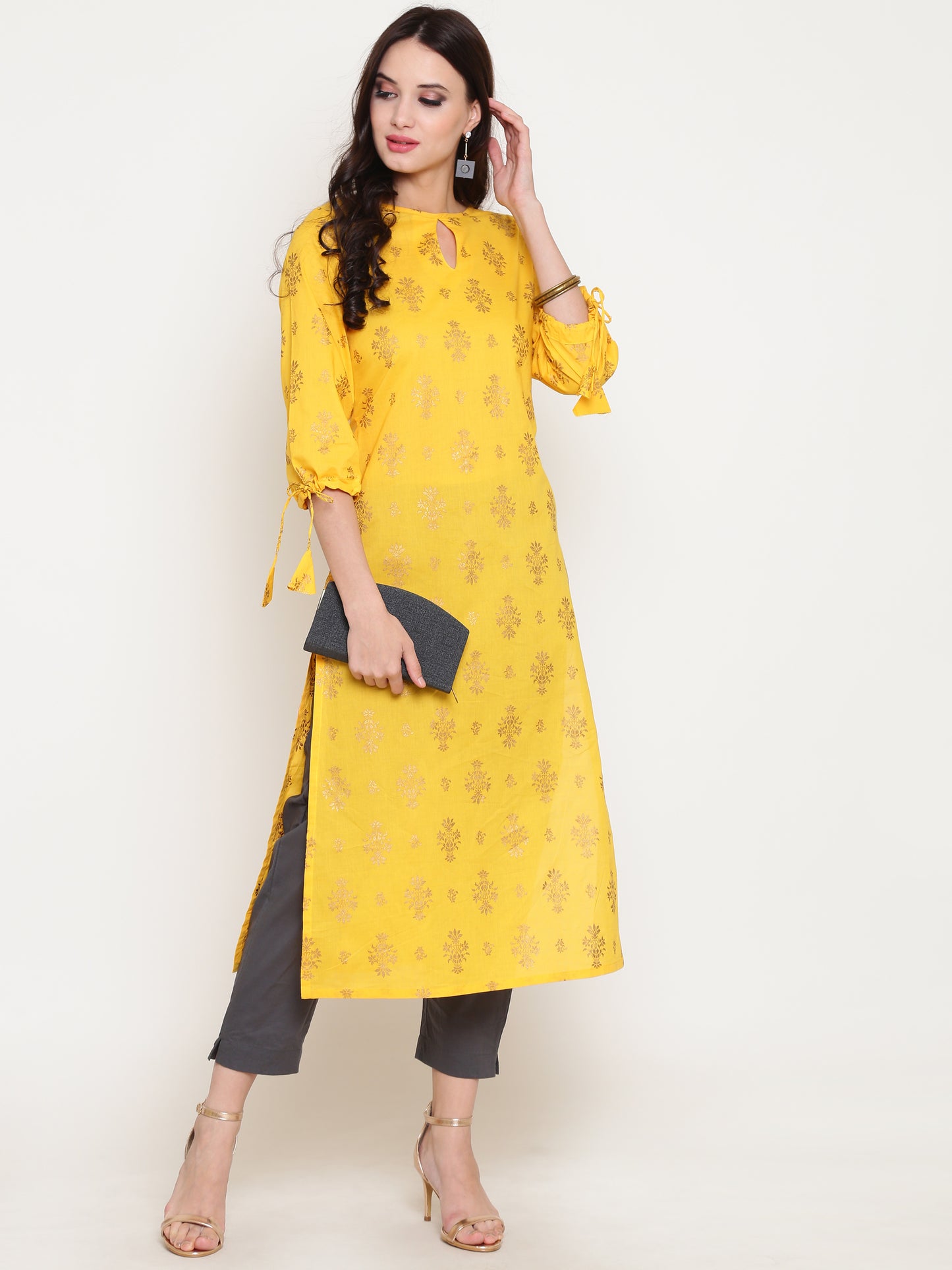 Straight kurta With Palazzo