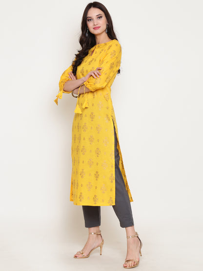 Straight kurta With Palazzo
