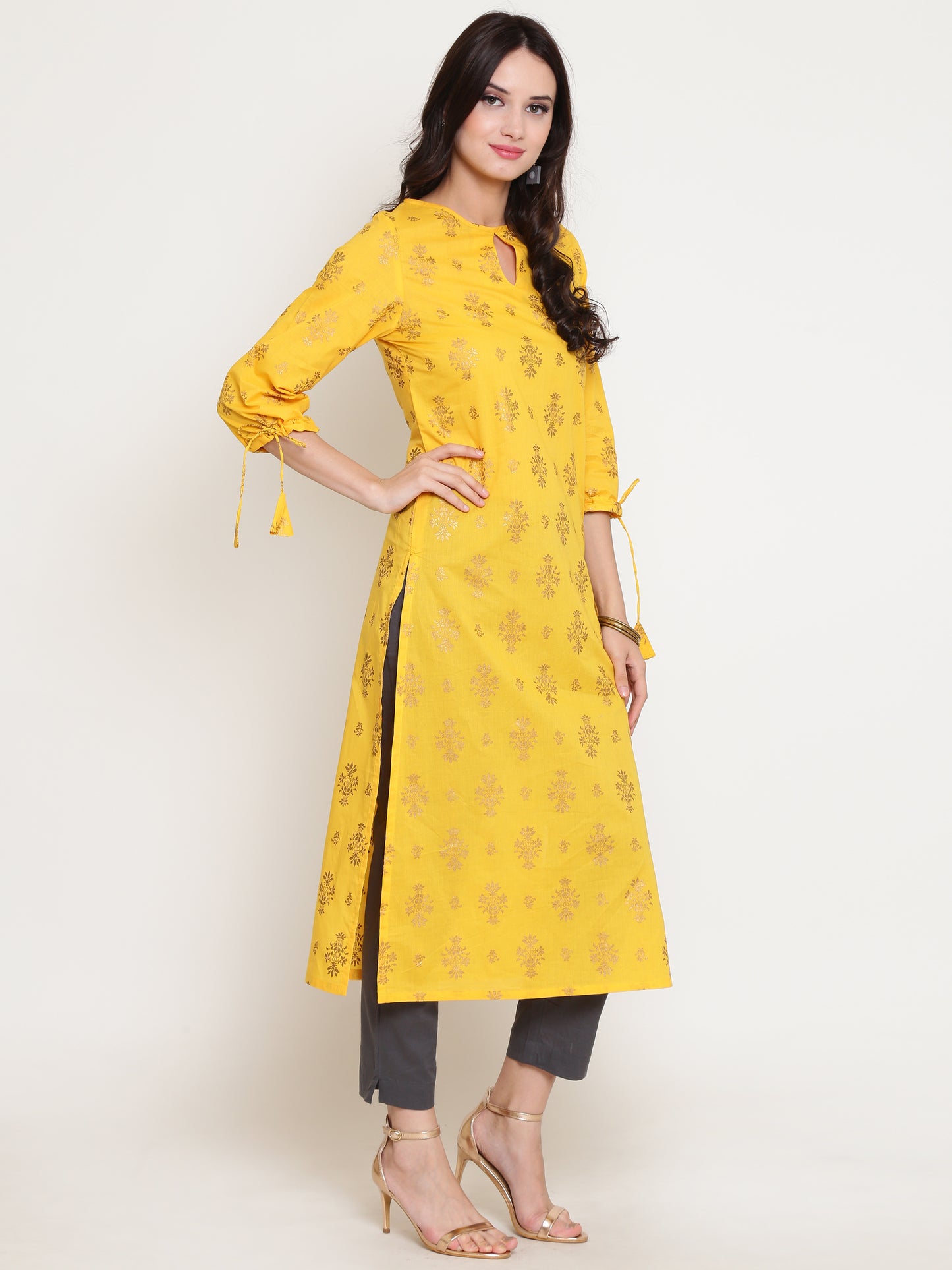 Straight kurta With Palazzo