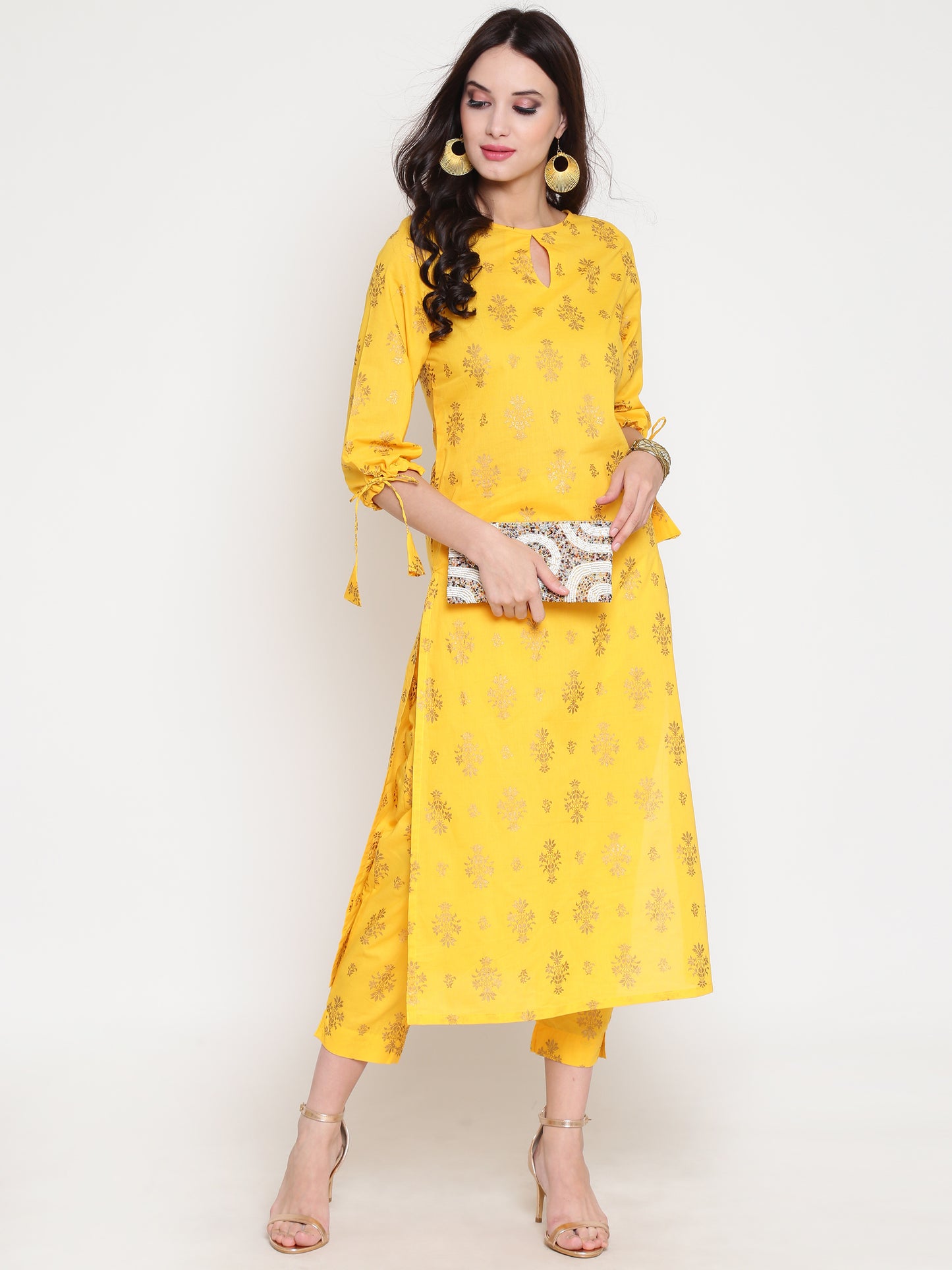 Straight kurta With Palazzo