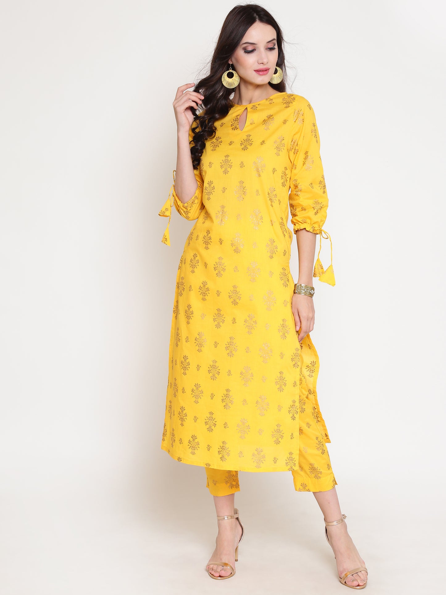 Straight kurta With Palazzo