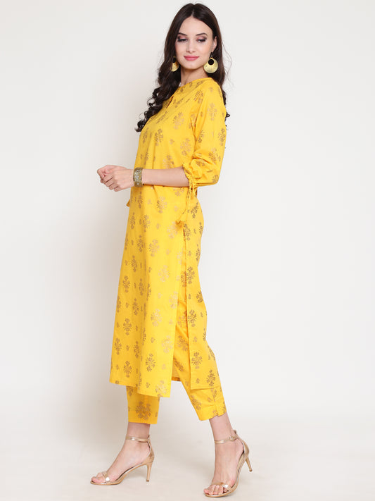 Straight kurta With Palazzo