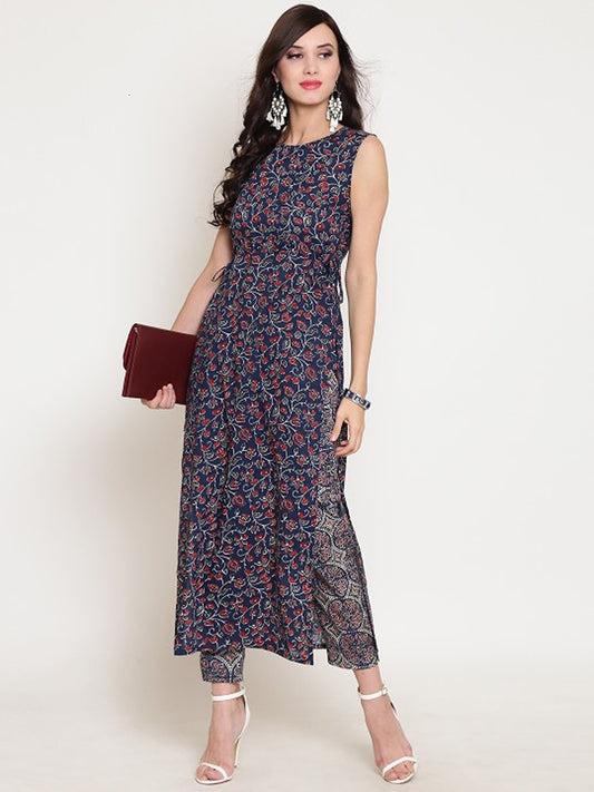 Printed Cigarette Palazzo