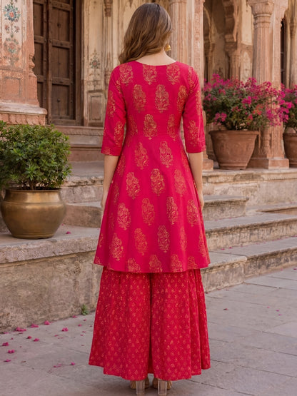 Viscose Ethnic Print Kurta