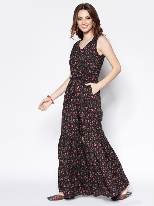 Tiered Jumpsuit