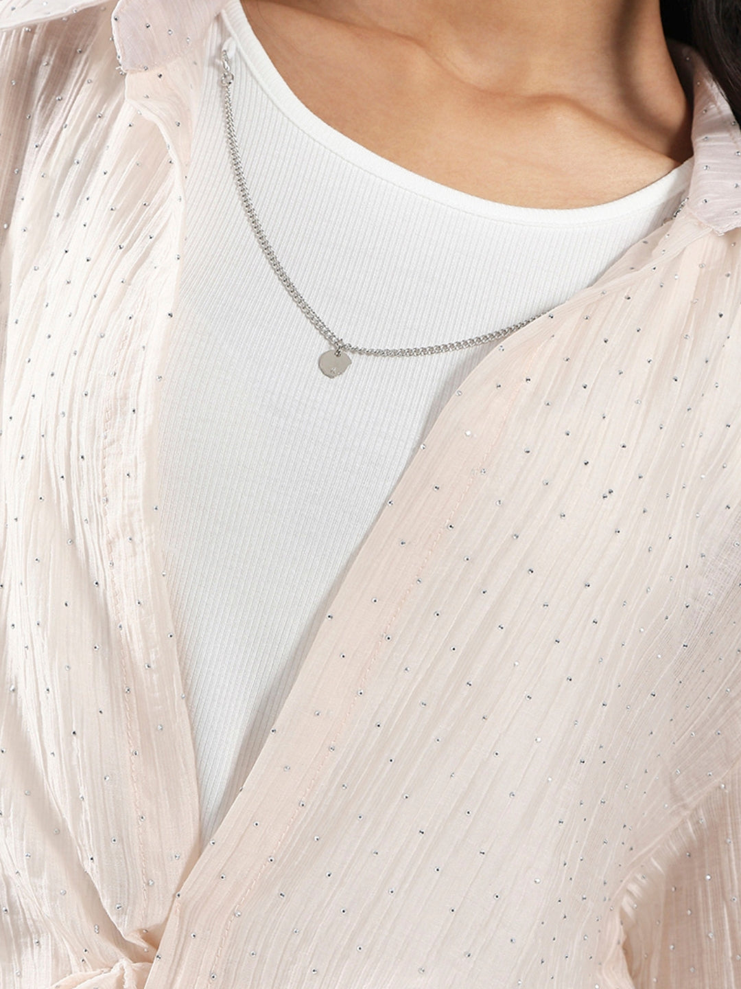 Studded Party Top with inner