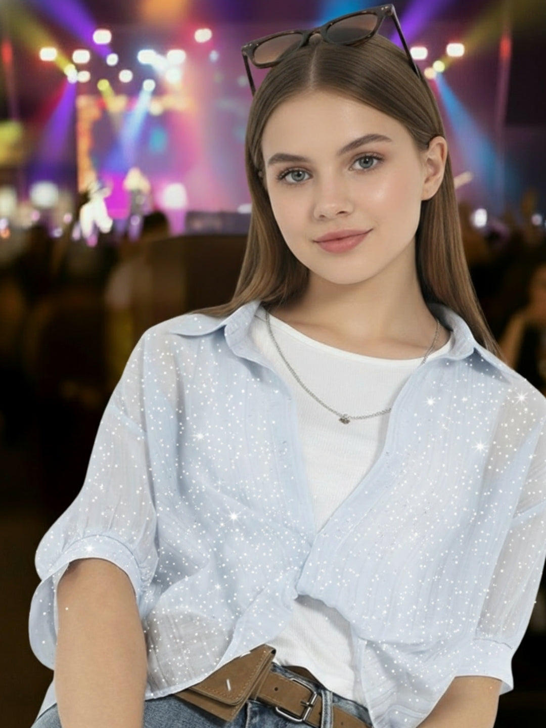 Shimmer inner with Party Top