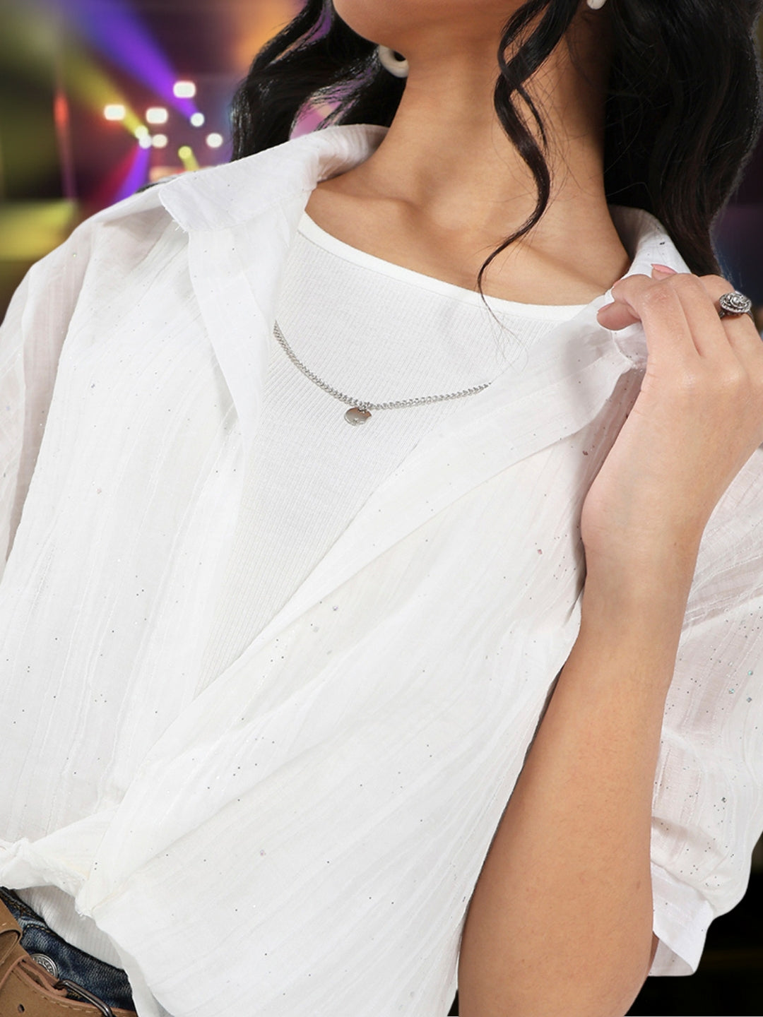 Shimmer inner with Party Top