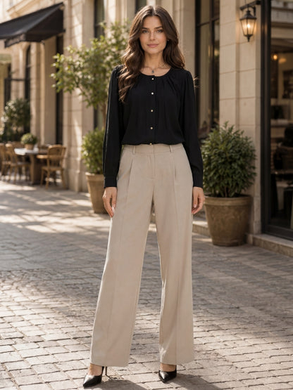 Korean Chic Premium Cotton Top