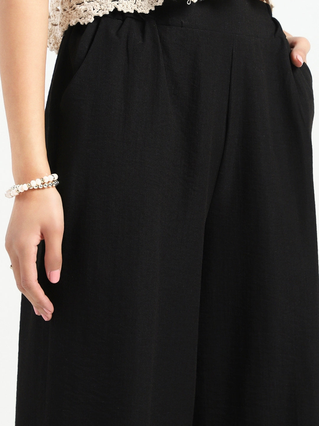 Cotton Relaxed Fit Trouser