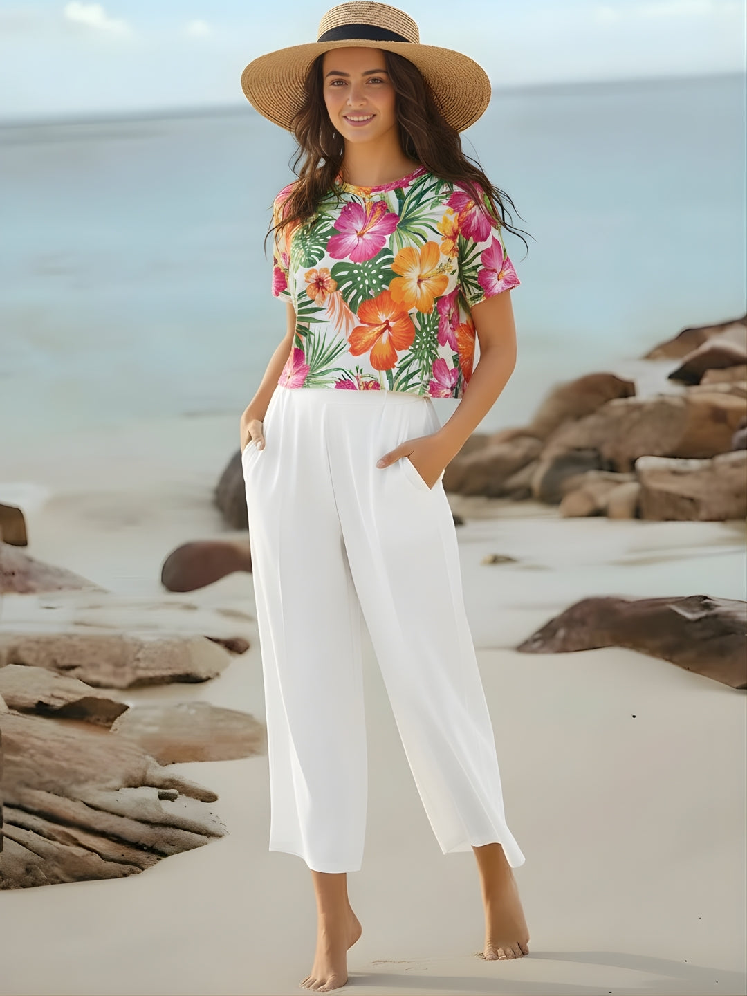 Cotton Relaxed Fit Trouser