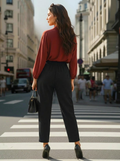 Korean High Rise  Trouser