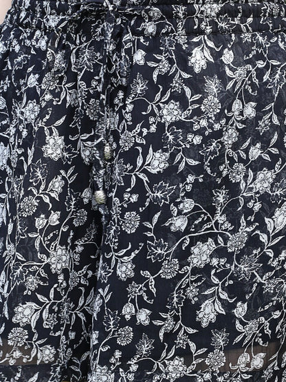 Chiffon floral Mini shorts