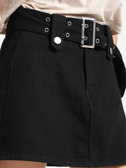 Korean Stretchable Denim Shorts